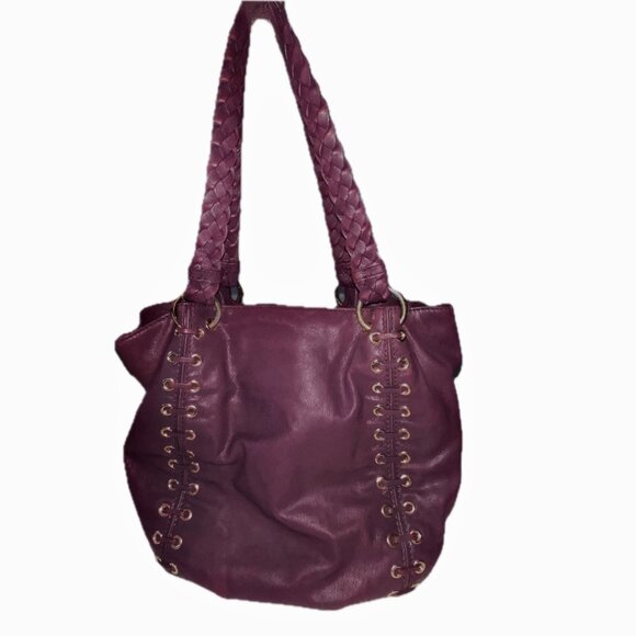 Michael Kors Purple Shoulder Bag - Picture 4 of 14